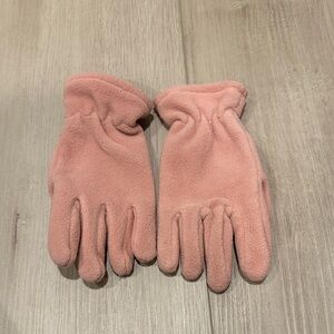 Old Navy kid S-M Cozy Pink Fleece Gloves